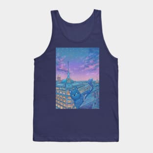 A cat that walks by itself Tank Top